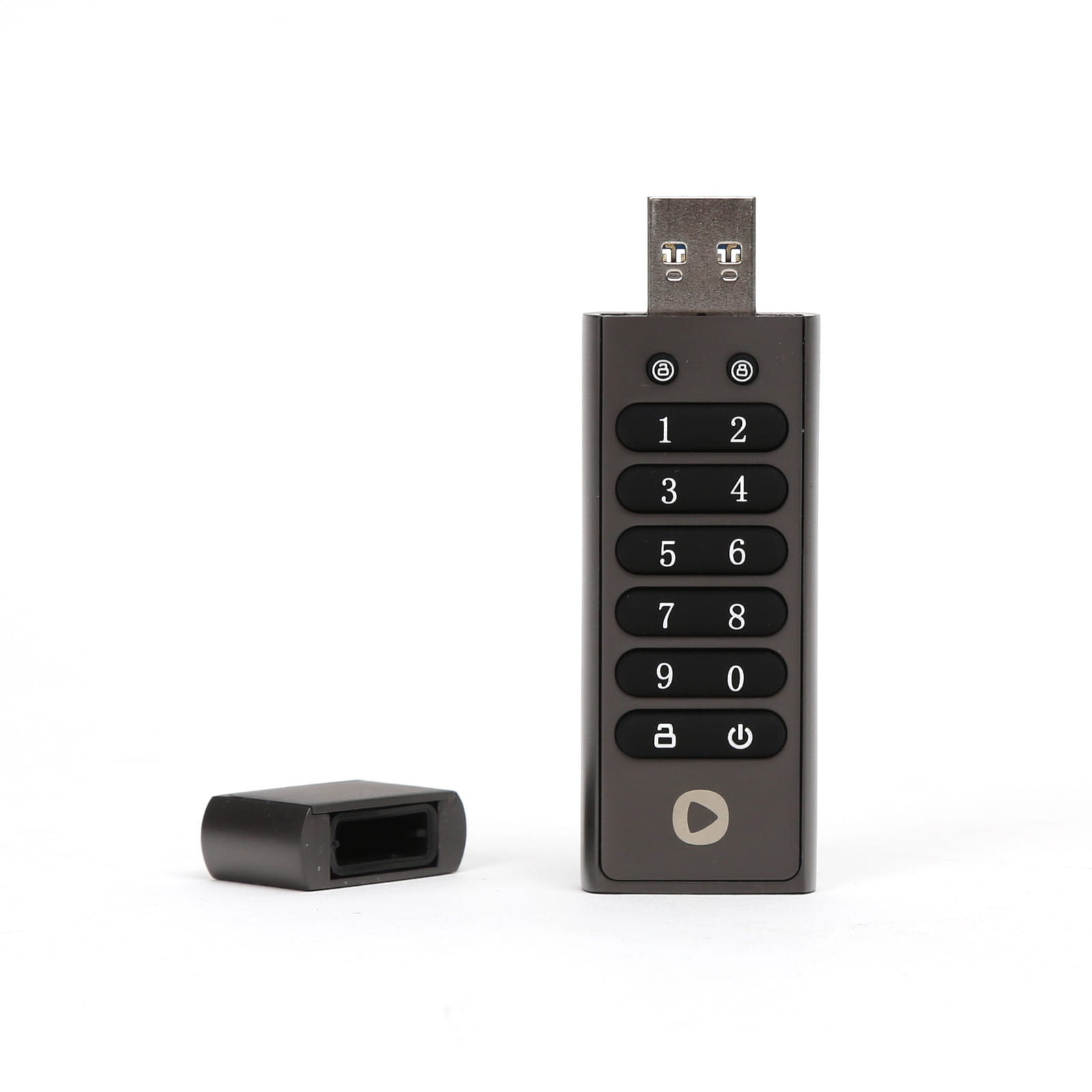 Plat Hardware PIN PAD encrypted Flash Drive 64gb