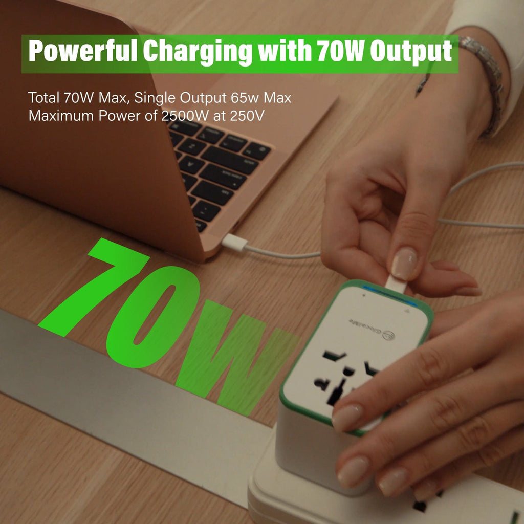 GlocalMe RoamPlug, Four-in-One Universal Travel Adapter