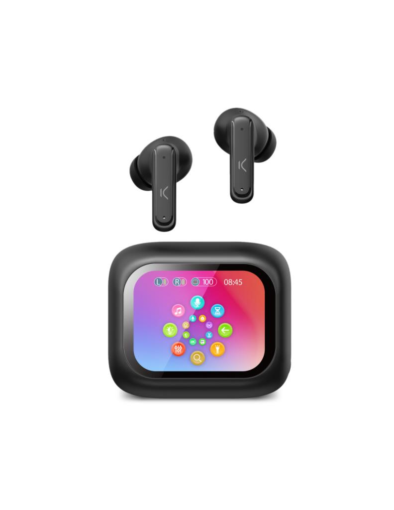 Vision Wireless Earphone with Touch Screen & Equalizer Control
