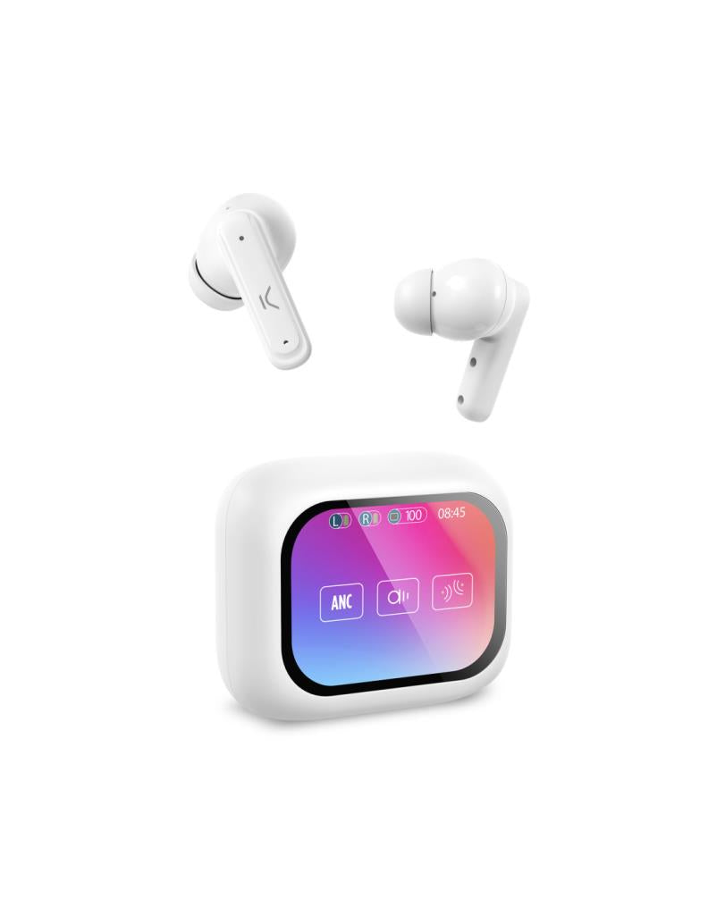 Vision Wireless Earphone with Touch Screen & Equalizer Control