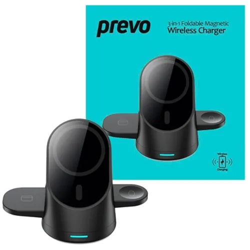 Prevo 3-in-1 Foldable Magsafe Wireless Charger