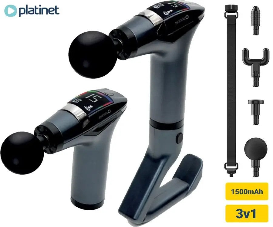 Platinet 3 in 1 Massage Gun