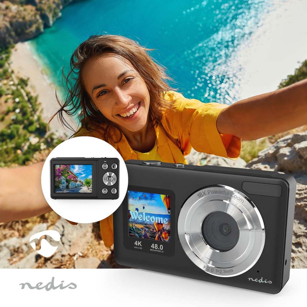4K DIGITAL PHOTO CAMERA DUAL SCREEN