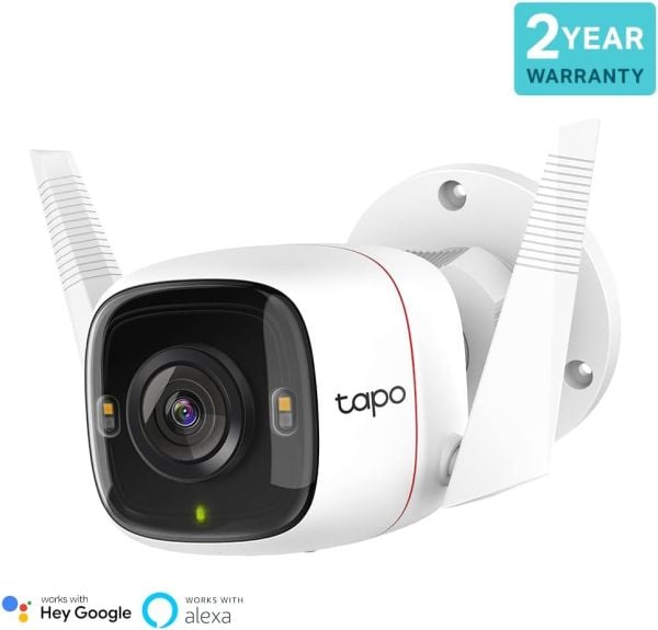 TP-Link Tapo 2K QHD Outdoor Security Camera IP66 Weatherproof