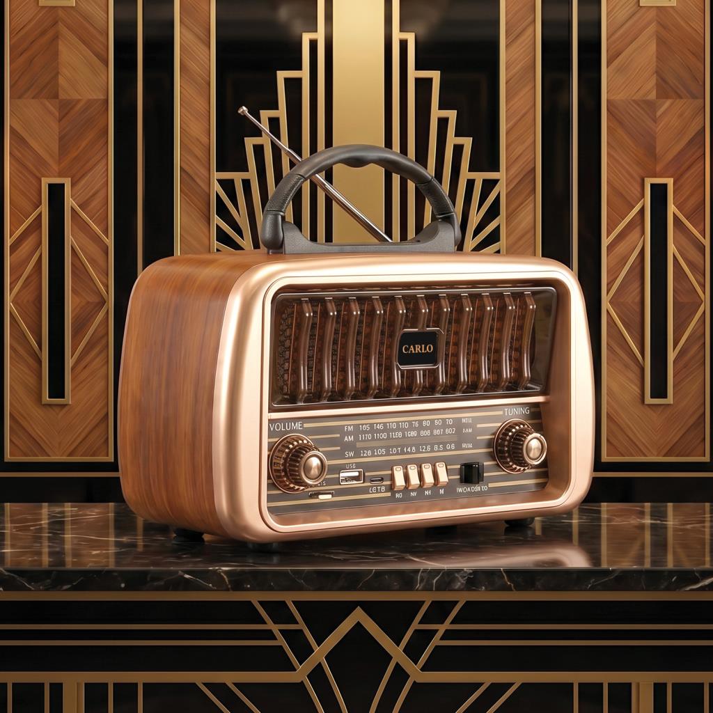 Retro Radio + Bluetooth Speaker