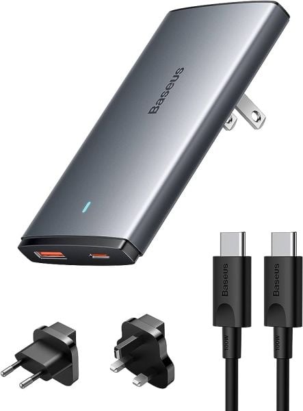 Baseus 65W GaN Pro Travel Charger | USB & Type-C