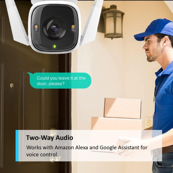 TP-Link Tapo 2K QHD Outdoor Security Camera IP66 Weatherproof