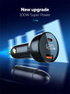 LDNIO Car 12v 100w Laptop charger