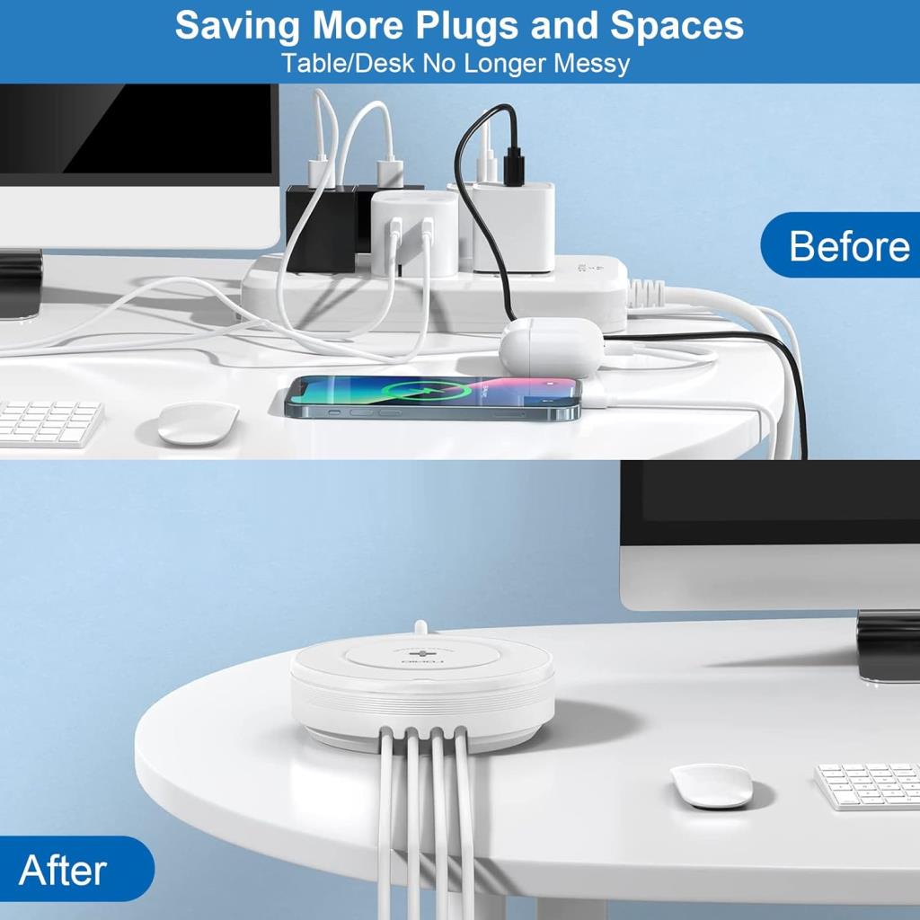LD 5IN1 WIRELESS QI DESKTOP CHARGER