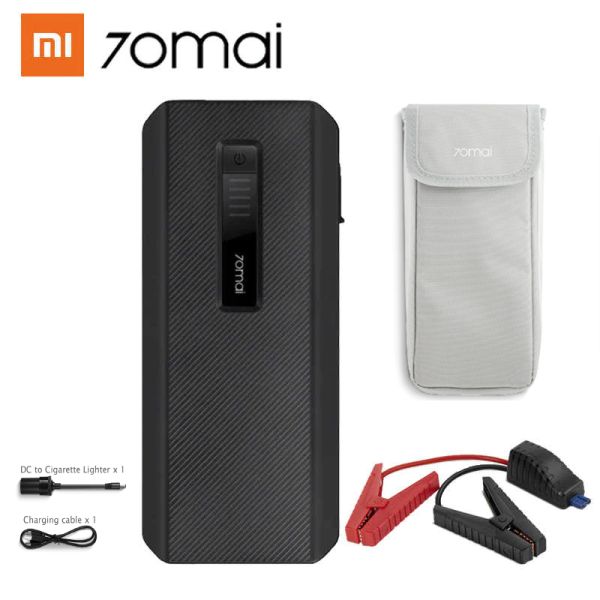 Xiaomi, 70Mai, Jump Starter MAX & PowerBank, Car/Bike/Truck/Van/SUV - USB, 12V DC, Type-C, Flashlight, 18,000mAh
