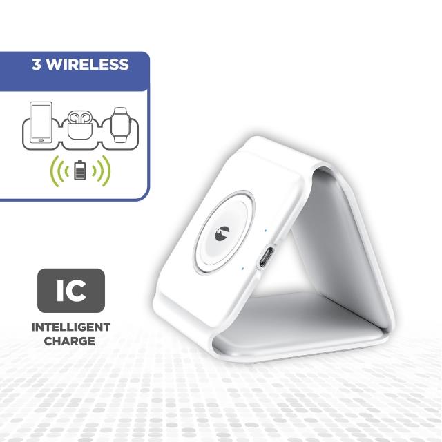 Roll up multi-device QI Wireless charging pad