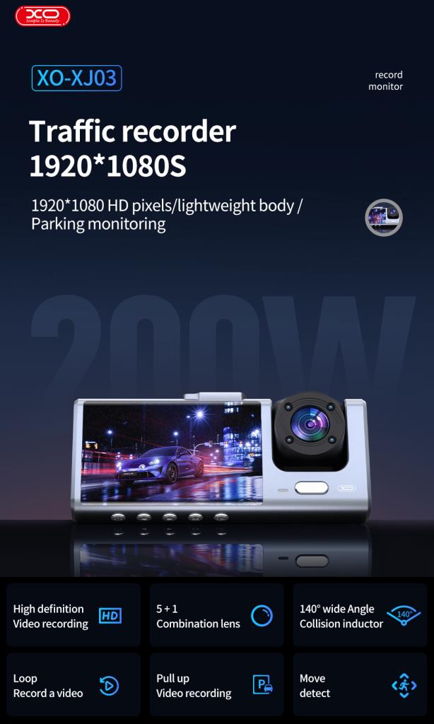 DUAL DASH CAM FULL HD & TAILGATE
