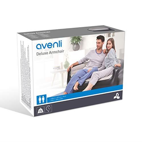 Double inflatable arm chair