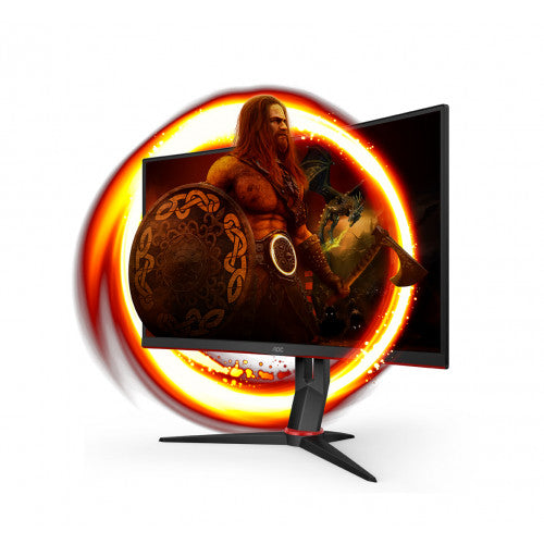 Gaming Monitor AOC 27" C27G2ZE/BK GAMING VA CURVED 240HZ FHD 300CD/M² 2HDMI