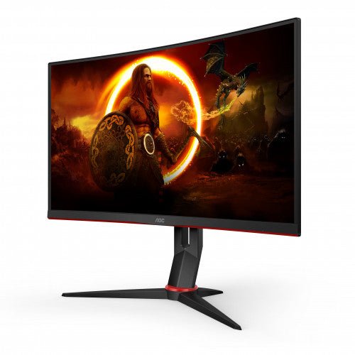 Gaming Monitor AOC 27" C27G2ZE/BK GAMING VA CURVED 240HZ FHD 300CD/M² 2HDMI