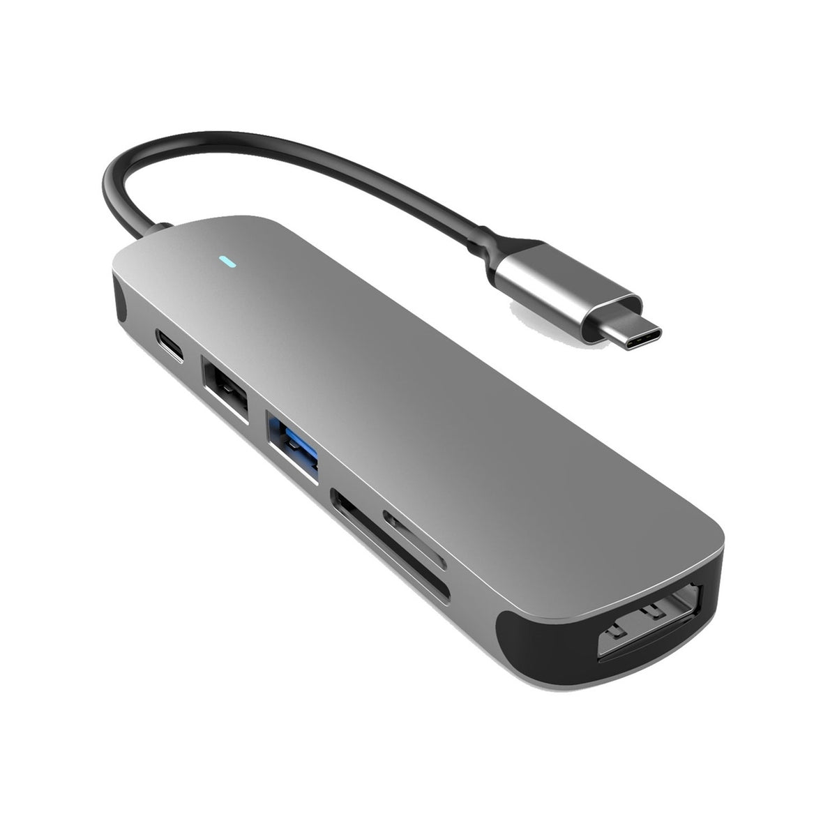 Prevo 6 in 1 Hub USB-C Docking Station