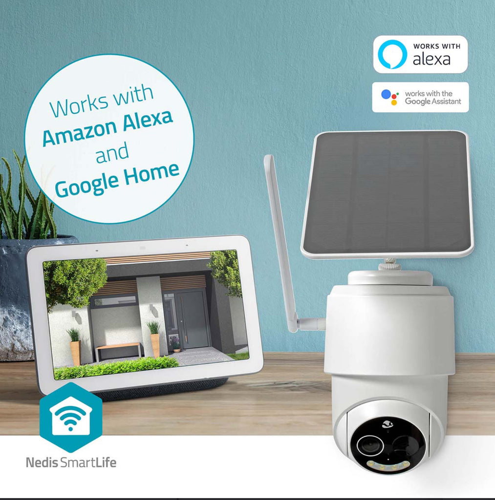 Nedis 4g Fully Wireless Remote Smart Security Camera