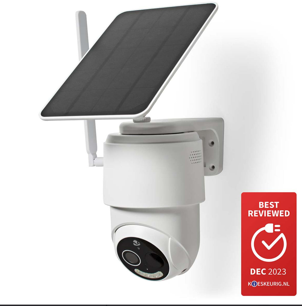 Nedis 4g Fully Wireless Remote Smart Security Camera