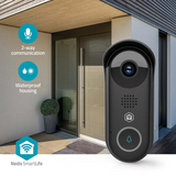 Nedis 2mp Smart Video Doorbell (WIRED version for power, WiFi for internet)