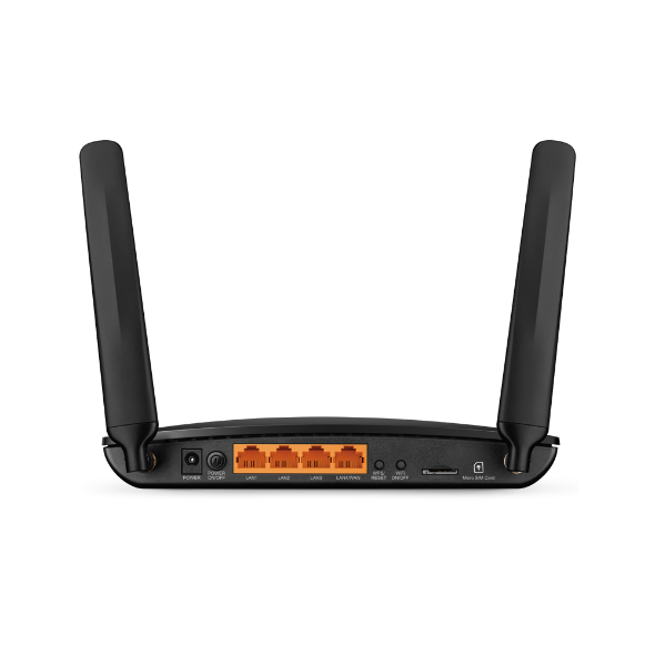 TP-LINK, TL-MR6400, 300Mbps Wireless N, 4G LTE Router (SIM Card Plug & Play) 4g router