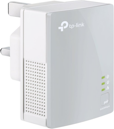 TP-Link, TL-PA4010T KIT, Nano AV600 Powerline Adapter Starter Kit, Up to 300m range, No Configuration Required