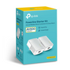 TP-Link, TL-PA4010T KIT, Nano AV600 Powerline Adapter Starter Kit, Up to 300m range, No Configuration Required