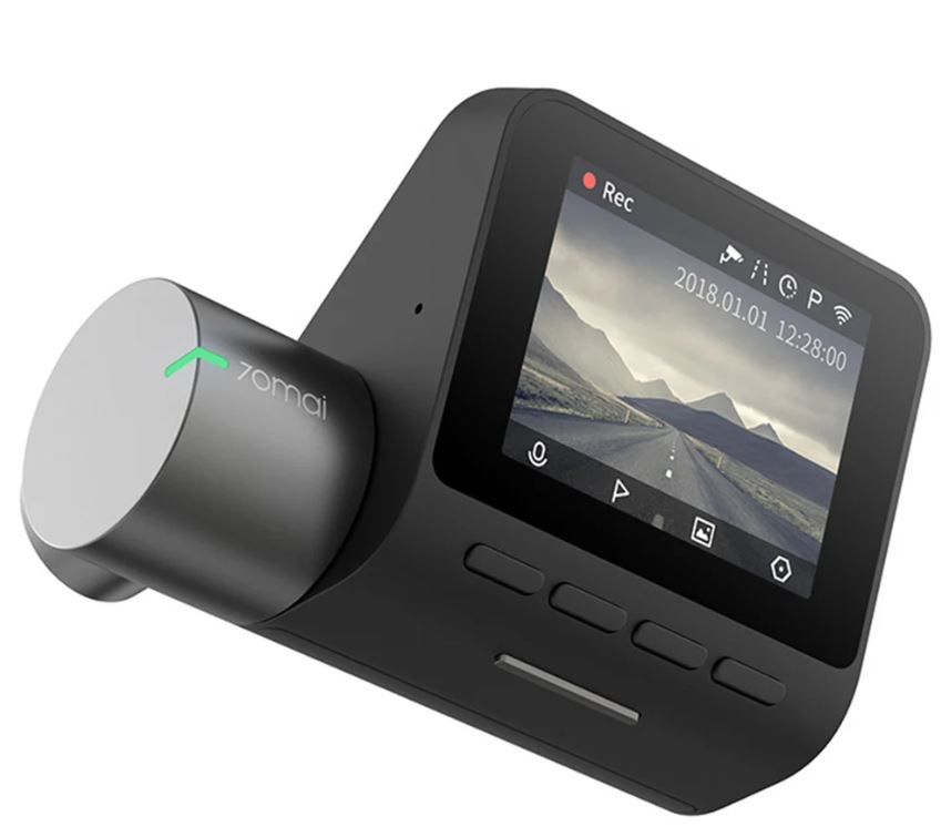 Xiaomi, 70mai, Dash Cam Pro Plus, GPS, Wifi, Night-Mode, Lane & Distance Tracking, 2.7K Ultra HD Video