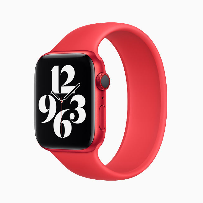 Apple Watch Series 6 Nike 44mm GPS+Cellular Aluminum Case Red