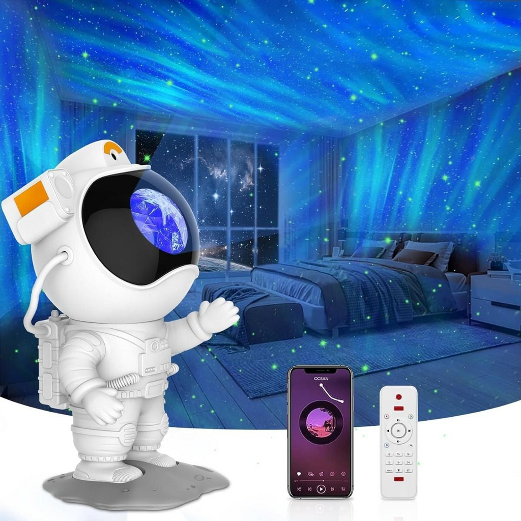 Astronaut Galaxy Projector Starry Night Light Projector with Nebula Timer and Remote Control