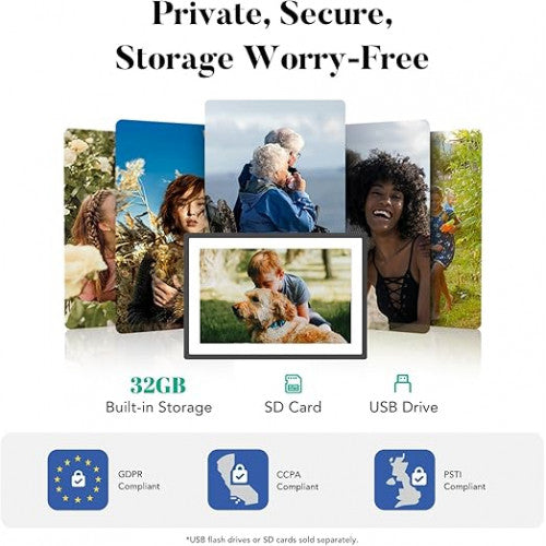 PEXAR 10.1" DIGITAL PHOTO FRAME