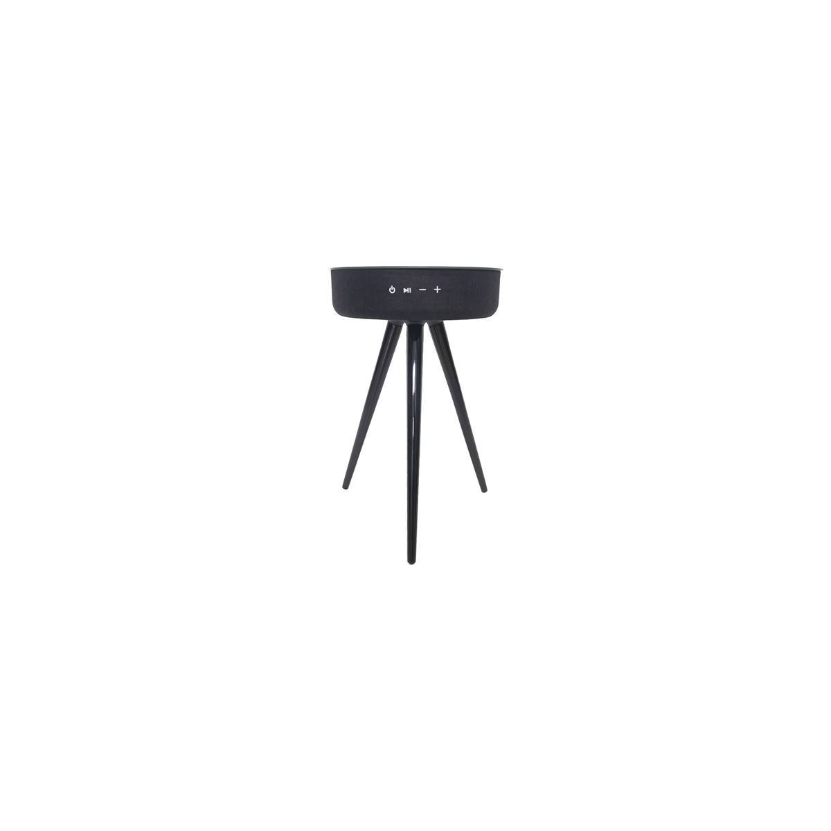 Sinox Bluetooth Speaker Coffee Table Black Ash