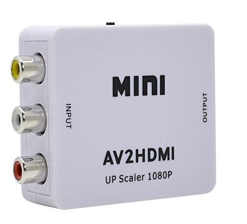 RCA AV to HDMI Converter Composite Adapter AV2HDMI 1080P HDTV/DVD