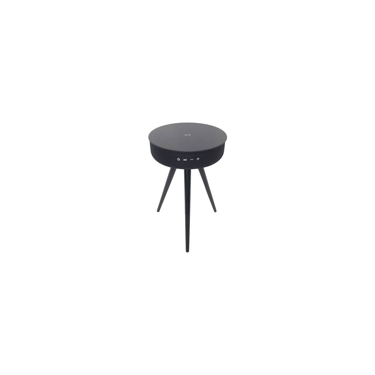 Sinox Bluetooth Speaker Coffee Table Black Ash