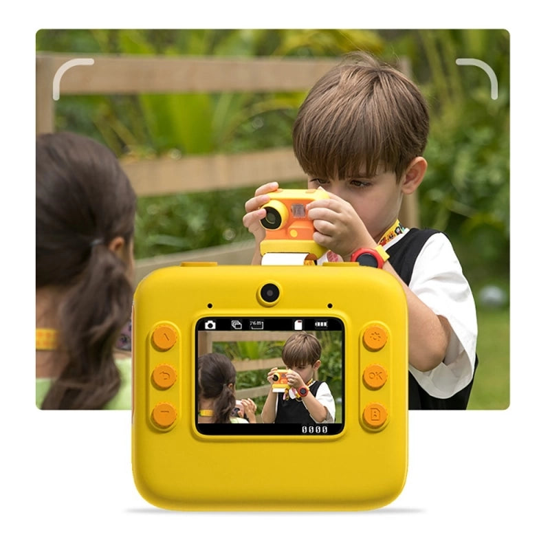 KIDS Instant Print Camera - yellow