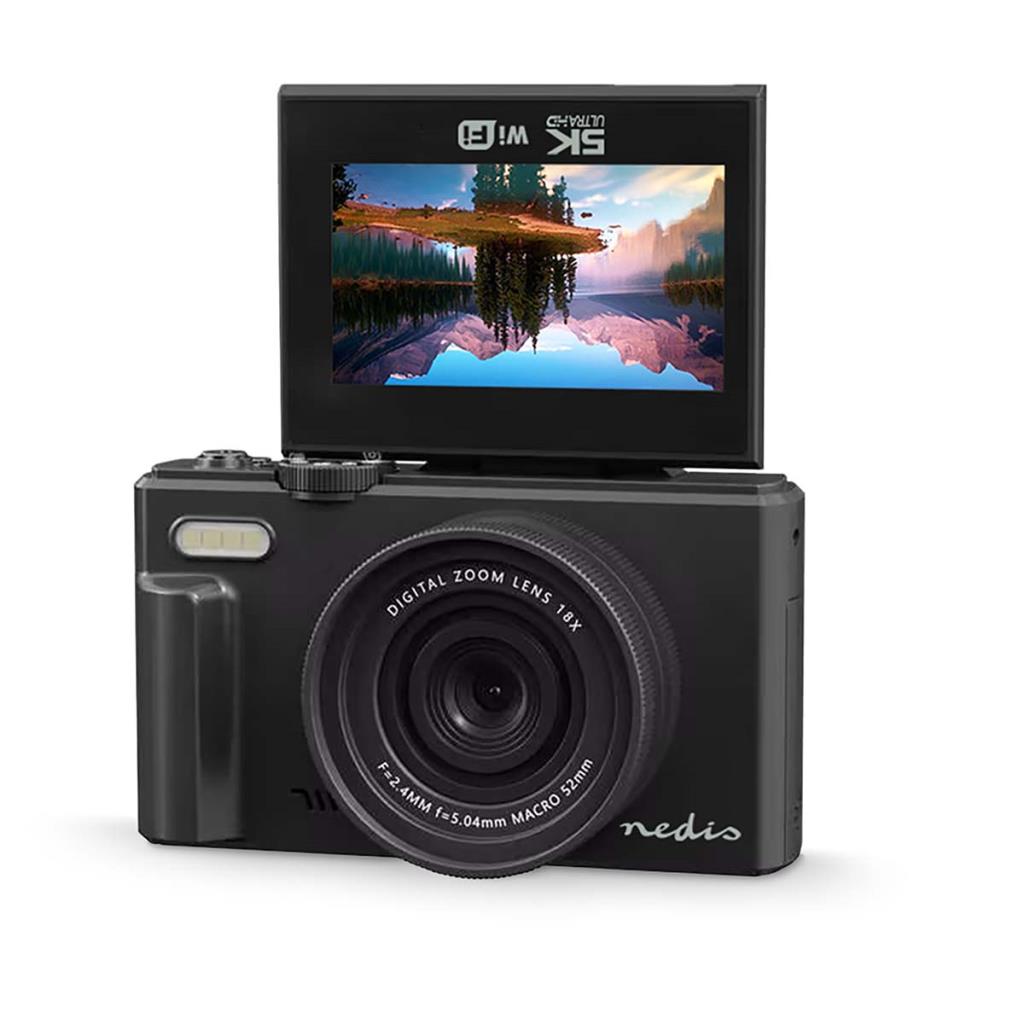 5K DIGITAL CAMERA & FLIP SCREEN