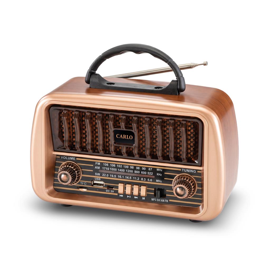 Retro Radio + Bluetooth Speaker