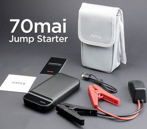 Xiaomi, 70Mai, Jump Starter & PowerBank, Car/Bike/Truck/Van/SUV - USB, Type-C, Flashlight, 11,000mAh