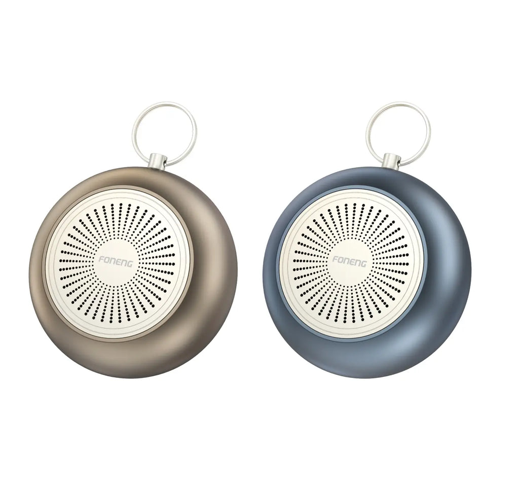 Foneng Metal Bluetooth Speaker - blue