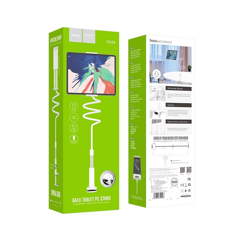 Hoco, PH24, Tablet & Smartphone Clamp Holder