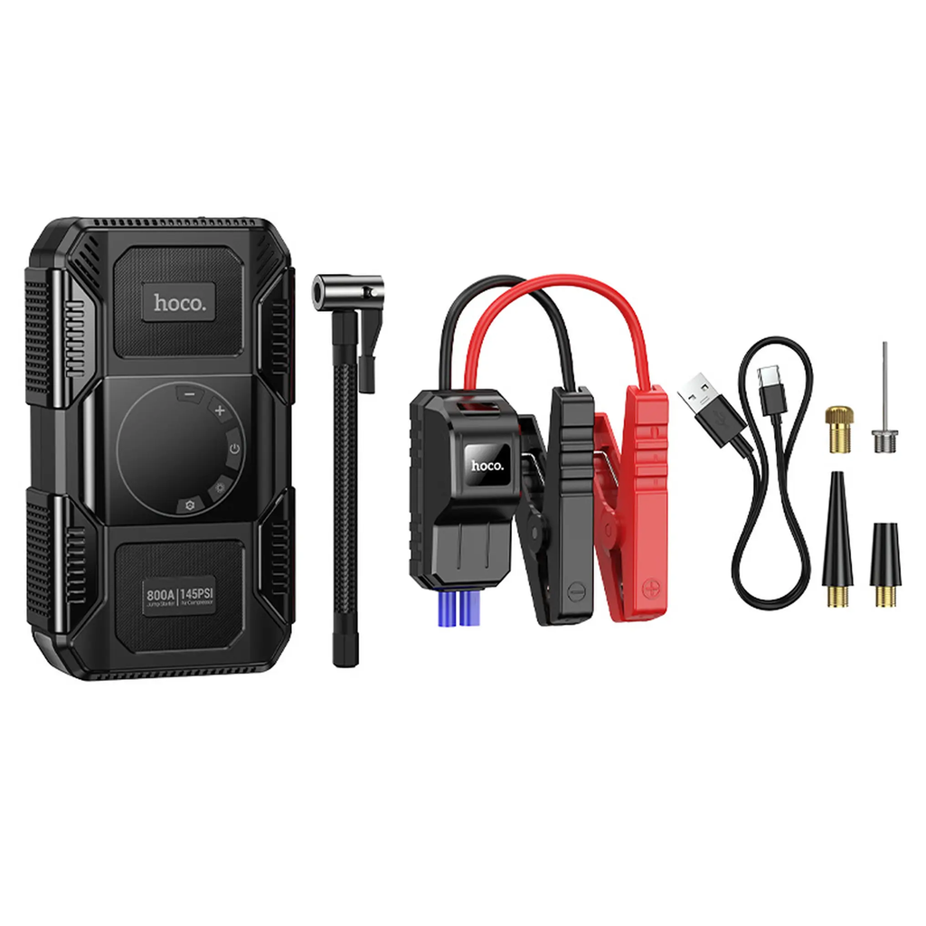 Car Companion (Car Tyre Compress + Car Jump Start + Powerbank)