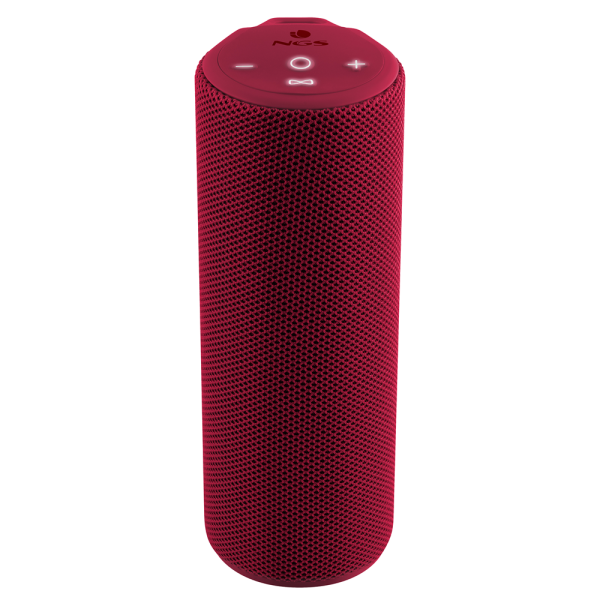 NGS, Roller Reef RED, IP67 Waterproof, BT 5.0 Speaker, TWS/AUX IN, 20 Hour Battery - 20W