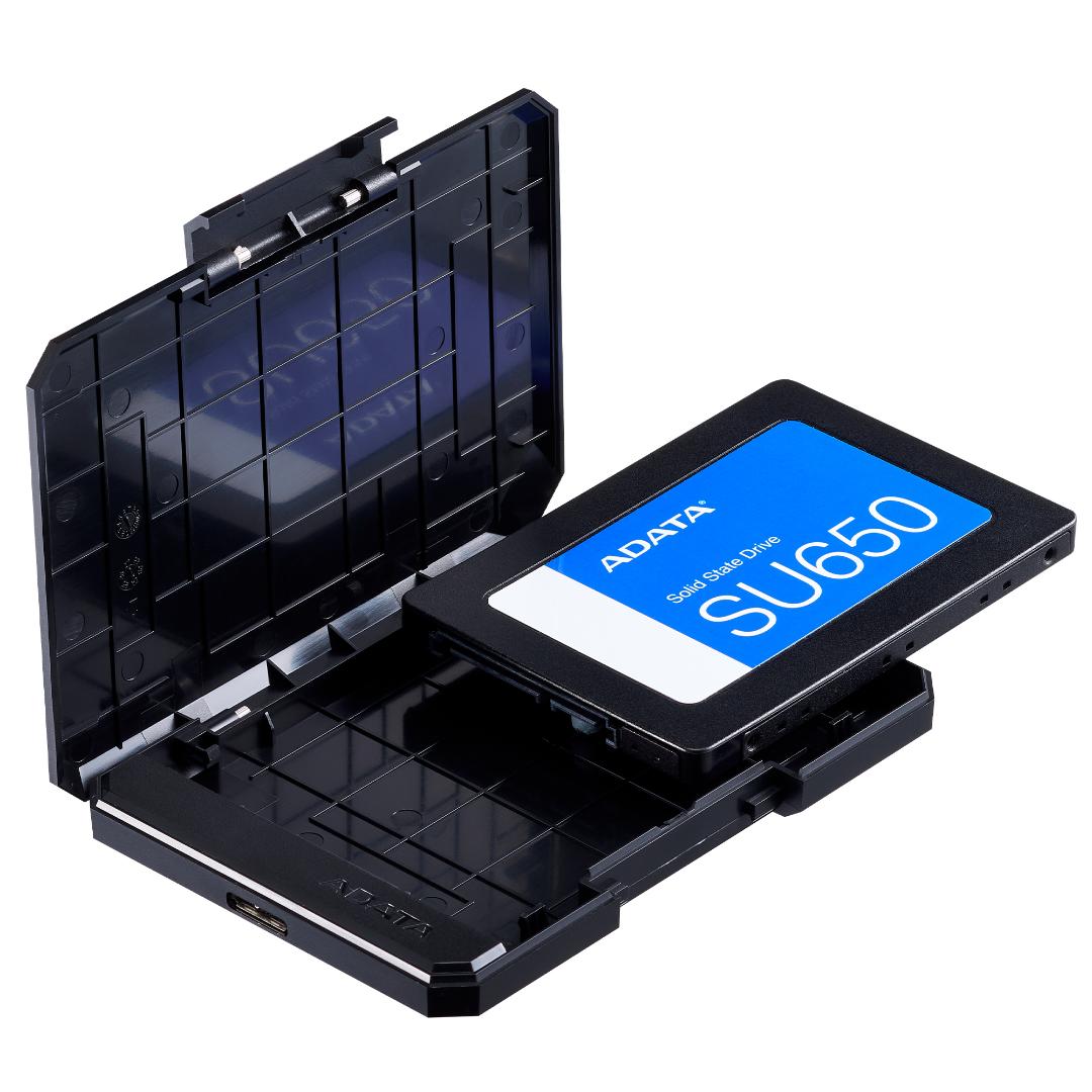 ADATA EC600-BCBK storage drive enclosure HDD/SSD