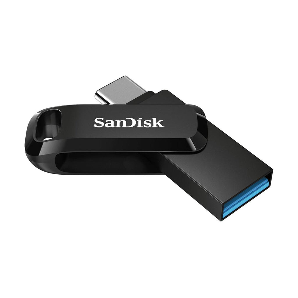 SanDisk Ultra Dual Drive Go USB flash drive USB Type-A / USB Type-C 3.2 Gen 1 (3.1 Gen 1) Black