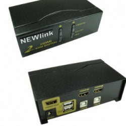 NEWlink 2-port USB HDMI KVM Switch