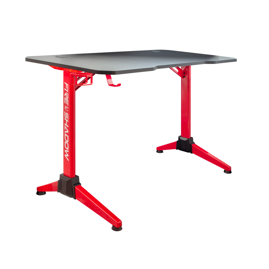 Whiteshark Fireshadow RGB Desk