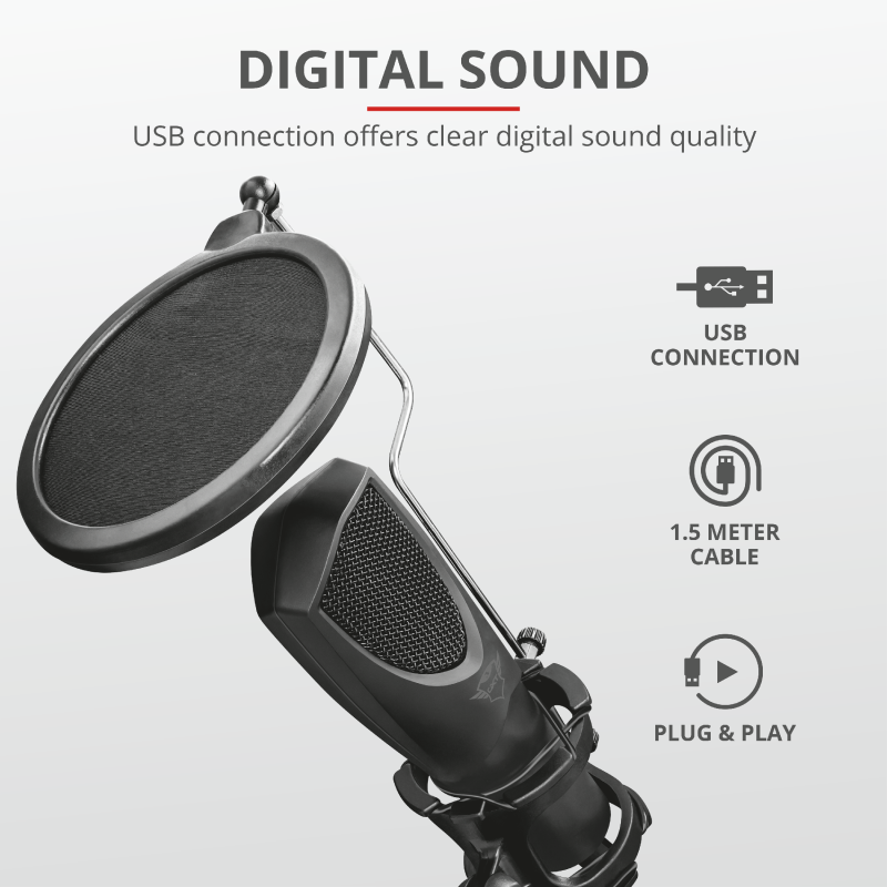 Trust GXT 232 Mantis USB Microphone