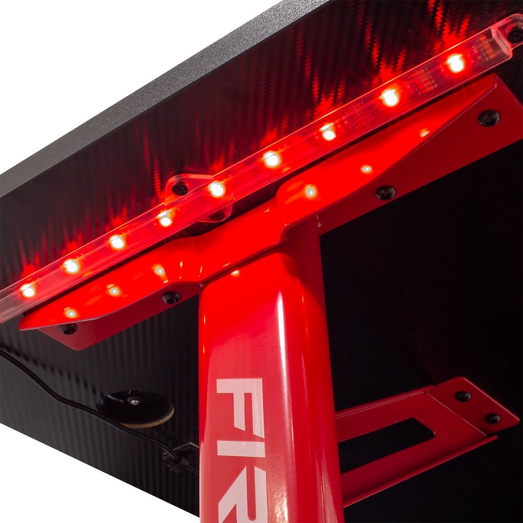 Whiteshark Fireshadow RGB Desk