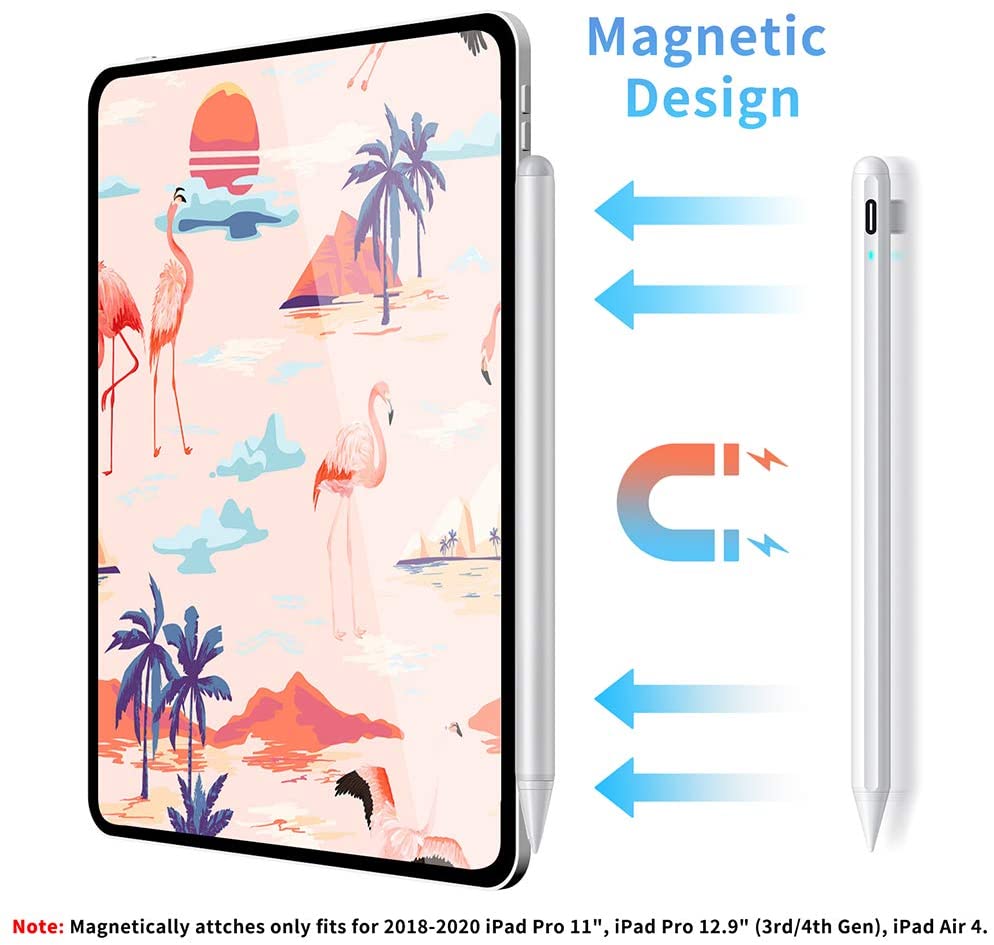 MPIO Stylus Pen for iPad 2018-2020 with Palm Rejection & Tilt