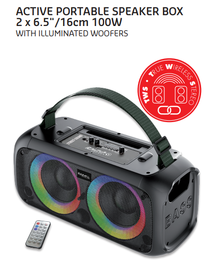 Ibiza Street Sound Boombox