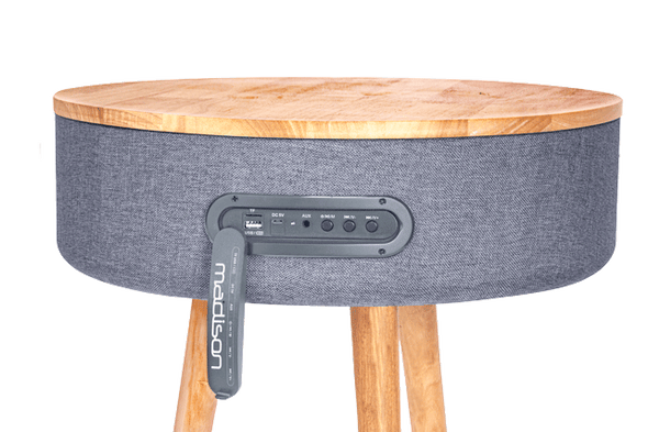 Madison Smart Table : Bluetooth Speaker and Device Charger